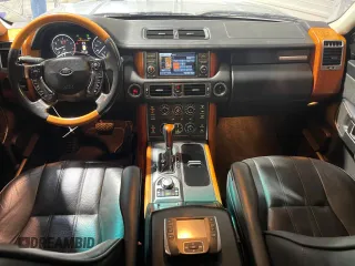 2011 Land Rover Range Rover HSE Lux z VIN SALMF1D42BA355759, wystawiony jako Copart lot #75747424 z przebiegiem 77 618 mil mil oraz Szkoda całkowita • Salvage title. Historia ofert i sprzedaży dostępna na DreamBid. Obrazek 9.
