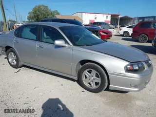2005 Chevrolet Impala LS with VIN 2G1WH55K659270124, listed as a IAAI auction lot 41948524 with 171,911 mi miles. Bid and sale history available at carsss.com. Image 1.