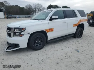 2015 Chevrolet Tahoe Commercial with VIN 1GNSK2EC6FR703342, listed as a Copart auction lot 85081004 with 134,579 mi miles and Non Repairable. Bid and sale history available at carsss.com. Image 1.