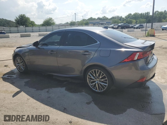2014 Lexus IS 250 with VIN JTHCF1D20E5000344, listed as a Copart auction lot 62012415 with 192,597 mi miles and Non repairable. Bid and sale history available at DreamBid. Image 2.
