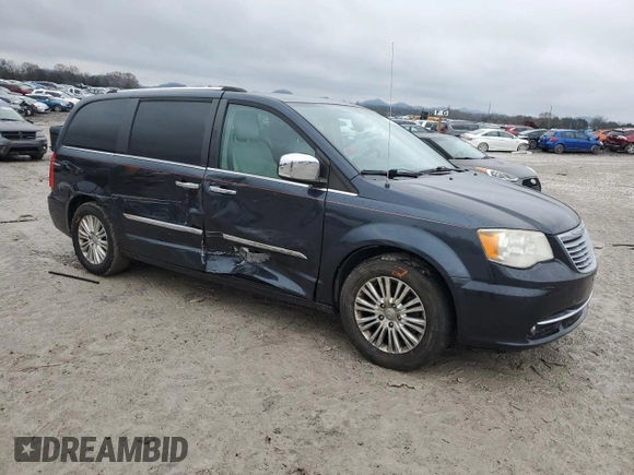 2014 Chrysler Town & Country Limited with VIN 2C4RC1GG8ER115739, listed as a Copart auction lot 85434314 with 96,775 mi miles and Clean Title. Bid and sale history available at DreamBid. Image 4.