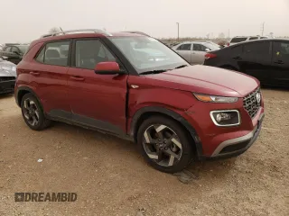 2024 Hyundai Venue Limited with VIN KMHRC8A31RU321908, listed as a Copart auction lot 47684665 with 29,792 mi miles and Salvage Title. Bid and sale history available at DreamBid. Image 4.