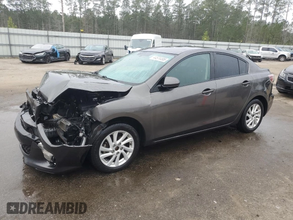2012 Mazda 3 i Touring with VIN JM1BL1V78C1679820, listed as a Copart auction lot 44574495 with 138,724 mi miles and Salvage Title. Bid and sale history available at DreamBid. Image 1.