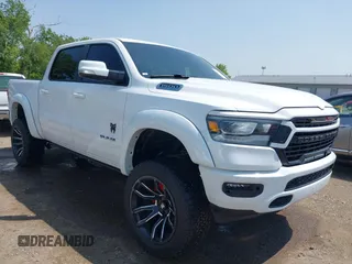 2021 Ram 1500 Big Horn with VIN 1C6SRFFT6MN785594, listed as a IAAI auction lot 42337369 with 40,900 mi miles and . Bid and sale history available at DreamBid. Image 1.