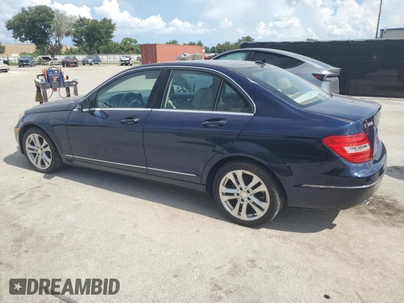 2012 Mercedes-Benz C 300 Sport with VIN WDDGF8BB1CR210302, listed as a Copart auction lot 64289725 with 136,499 mi miles and Clean title. Bid and sale history available at DreamBid. Image 2.