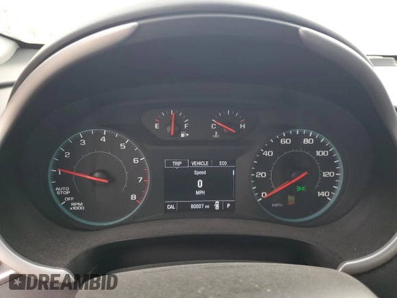 2022 Chevrolet Malibu LT with VIN 1G1ZD5ST1NF174138, listed as a Copart auction lot 56184905 with 80,007 mi miles and Clean Title. Bid and sale history available at DreamBid. Image 9.