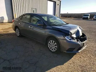2019 Nissan Sentra S with VIN 3N1AB7AP1KY356410, listed as a Copart auction lot 46079345 with 92,684 mi miles and Salvage Title. Bid and sale history available at carsss.com. Image 11.