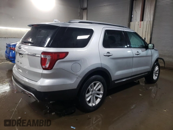 2016 Ford Explorer XLT with VIN 1FM5K7D87GGA25726, listed as a Copart auction lot 45741485 with 94,461 mi miles and Salvage Title. Bid and sale history available at DreamBid. Image 3.