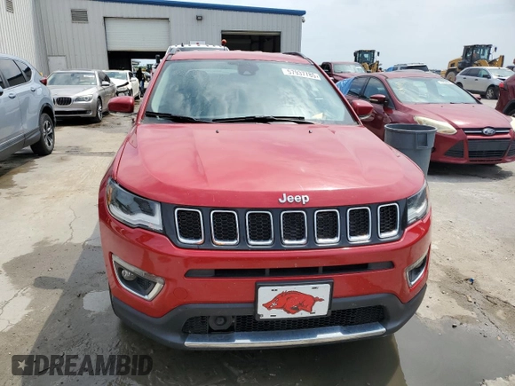 2018 Jeep Compass Limited with VIN 3C4NJCCB2JT358366, listed as a Copart auction lot 57937785 with 72,834 mi miles and Salvage title. Bid and sale history available at DreamBid. Image 5.