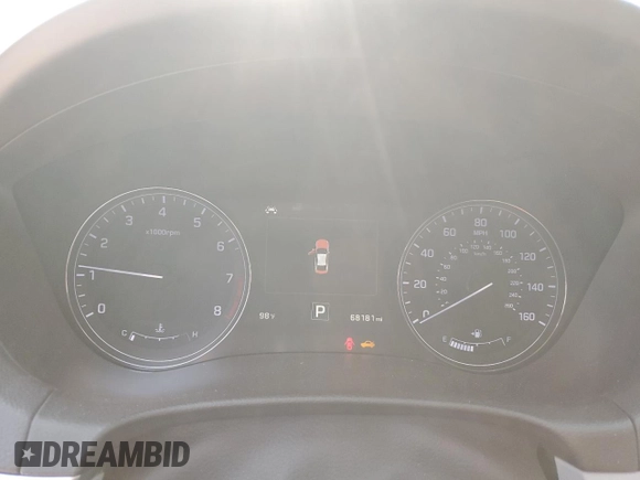 2017 Genesis G80 3.8L with VIN KMHGN4JE9HU175610, listed as a Copart auction lot 75983844 with 68,181 mi miles and Salvage Title. Bid and sale history available at DreamBid. Image 9.