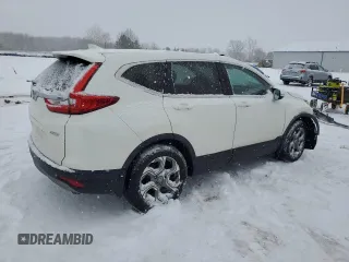 2018 Honda CR-V EX-L with VIN 2HKRW2H87JH626693, listed as a Copart auction lot 46415085 with 54,012 mi miles and Salvage Title. Bid and sale history available at carsss.com. Image 3.