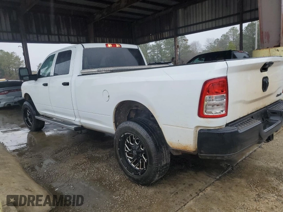 2023 Ram 2500 Tradesman with VIN 3C6UR5HJXPG564723, listed as a Copart auction lot 88878705 with 83,467 mi miles and Salvage Title. Bid and sale history available at carsss.com. Image 2.