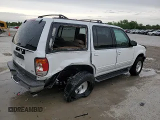 2001 Ford Explorer XLT with VIN 1FMZU73E71ZA07810, listed as a Copart auction lot 55428155 with 158,373 mi miles and Salvage title. Bid and sale history available at DreamBid. Image 3.