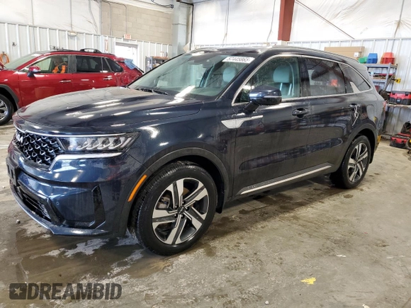 2023 Kia Sorento EX with VIN KNDRHDLG8P5228051, listed as a Copart auction lot 57445865 with 11,770 mi miles and Salvage title. Bid and sale history available at DreamBid. Image 1.