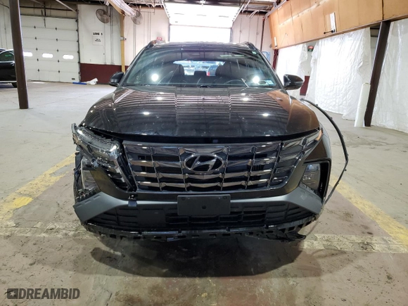 2024 Hyundai Tucson Hybrid N Line with VIN KM8JFCD17RU142502, listed as a Copart auction lot 50019905 with 17,284 mi miles and Salvage Title. Bid and sale history available at carsss.com. Image 5.