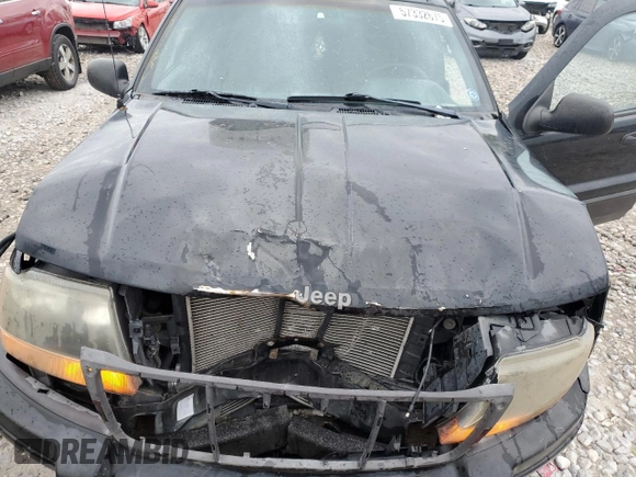 2000 Jeep Grand Cherokee Laredo z VIN 1J4GW48S1YC326453, wystawiony jako Copart lot #57332675 z przebiegiem 290 059 mil mil oraz Czysty tytuł • Clean title. Historia ofert i sprzedaży dostępna na DreamBid. Obrazek 12.