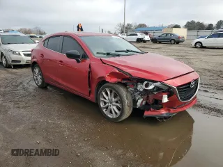 2015 Mazda 3 S Grand Touring with VIN JM1BM1M30F1263194, listed as a Copart auction lot 42605305 with 156,614 mi miles and Salvage Title. Bid and sale history available at DreamBid. Image 4.