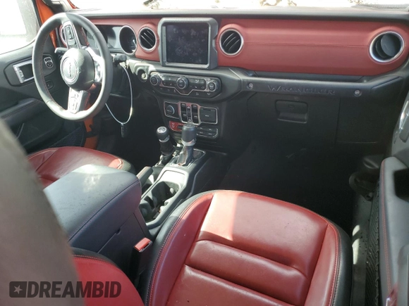 2023 Jeep Wrangler Rubicon 20th Anniversary with VIN 1C4JJXR6XPW704750, listed as a Copart auction lot 55223655 with Not provided miles and Non repairable. Bid and sale history available at DreamBid. Image 8.