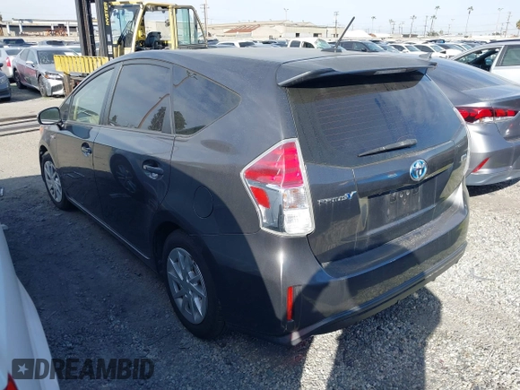 2017 Toyota Prius v Two with VIN JTDZN3EU6HJ057203, listed as a IAAI auction lot 41544512 with 116,663 mi miles. Bid and sale history available at carsss.com. Image 3.