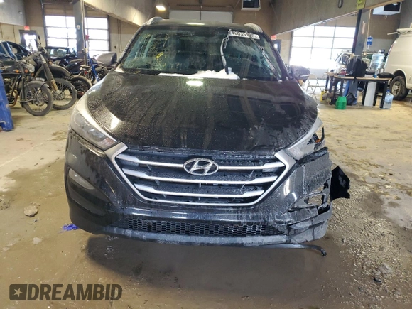 2018 Hyundai Tucson SEL Plus with VIN KM8J33A40JU722637, listed as a Copart auction lot 46035195 with 90,319 mi miles and Salvage Title. Bid and sale history available at carsss.com. Image 5.