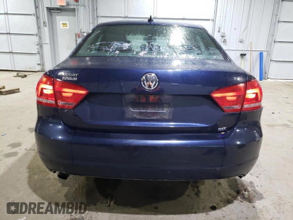 2014 Volkswagen Passat S with VIN 1VWAS7A33EC100788, listed as a Copart auction lot 88483525 with 90,837 mi miles and Clean Title. Bid and sale history available at carsss.com. Image 6.