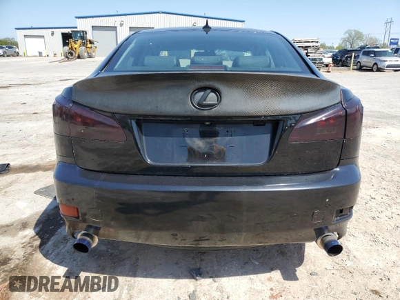 2008 Lexus IS 350 with VIN JTHBE262585020837, listed as a Copart auction lot 52950165 with 151,770 mi miles and Clean title. Bid and sale history available at DreamBid. Image 6.