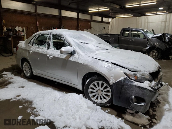 2008 Subaru Impreza Sedan (Natl) i w/Premium Pkg with VIN JF1GE61698G503203, listed as a Copart auction lot 87716435 with 160,884 mi miles and Salvage Title. Bid and sale history available at carsss.com. Image 4.