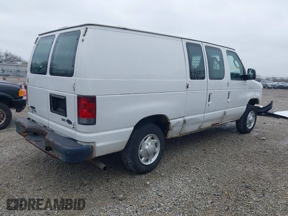 2012 Ford Econoline Cargo Commercial with VIN 1FTNE1EW0CDB10750, listed as a IAAI auction lot 41939696 with 180,042 mi miles. Bid and sale history available at carsss.com. Image 4.