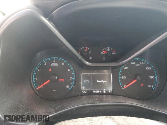 2016 Chevrolet Colorado 2WD WT with VIN 1GCGSBE37G1391949, listed as a Copart auction lot 60876865 with 186,288 mi miles and Salvage title. Bid and sale history available at DreamBid. Image 9.