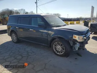 2016 Ford Flex SEL with VIN 2FMHK6C81GBA19274, listed as a Copart auction lot 50528915 with 92,983 mi miles and Salvage Title. Bid and sale history available at carsss.com. Image 4.
