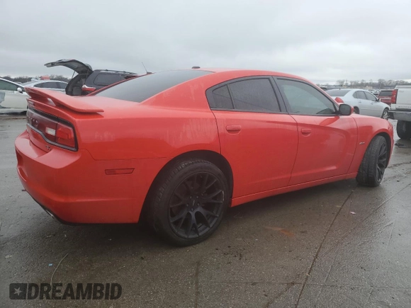 2014 Dodge Charger RT Plus with VIN 2C3CDXDT2EH360585, listed as a Copart auction lot 77067954 with 130,117 mi miles and Salvage Title. Bid and sale history available at carsss.com. Image 3.