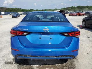 2024 Nissan Sentra SV with VIN 3N1AB8CVXRY222118, listed as a Copart auction lot 55432235 with 45,156 mi miles and Non Repairable. Bid and sale history available at DreamBid. Image 6.