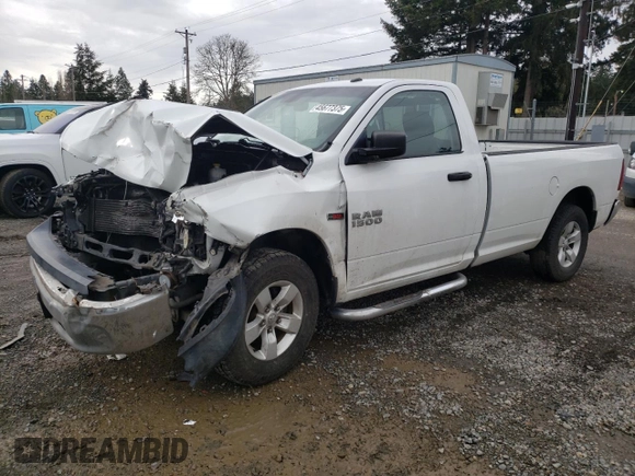 2015 Ram 1500 with VIN 3C6JR6DM2FG595956, listed as a Copart auction lot 45677375 with Not provided miles and Salvage title. Bid and sale history available at DreamBid. Image 1.