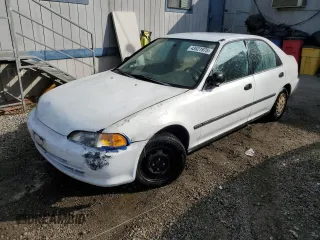 1993 Honda Civic LX z VIN JHMEG8654PS028464, wystawiony jako Copart lot #43621975 z przebiegiem 230 970 mil mil oraz Szkoda całkowita • Salvage title. Historia ofert i sprzedaży dostępna na DreamBid. Obrazek 1.
