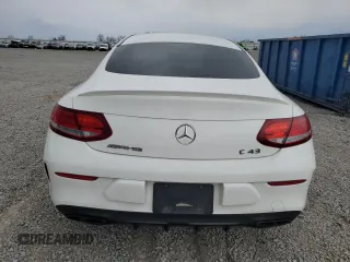 2018 Mercedes-Benz C 43 AMG with VIN WDDWJ6EB6JF650850, listed as a Copart auction lot 52498635 with 122,994 mi miles and Salvage title. Bid and sale history available at DreamBid. Image 6.