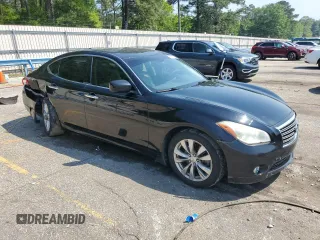 2012 Infiniti M z VIN JN1BY1AP4CM334065, wystawiony jako Copart lot #51997575 z przebiegiem 153 861 mil mil oraz Szkoda całkowita • Salvage title. Historia ofert i sprzedaży dostępna na DreamBid. Obrazek 4.
