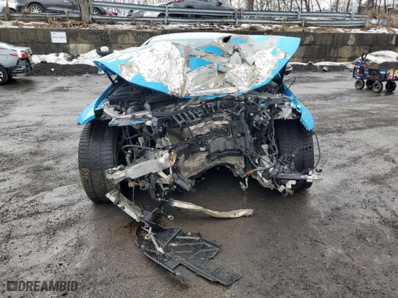 2019 Mercedes-Benz AMG GT with VIN WDD7X8JB2KA001520, listed as a Copart auction lot 47210595 with 0 mi miles and Salvage Title. Bid and sale history available at carsss.com. Image 5.