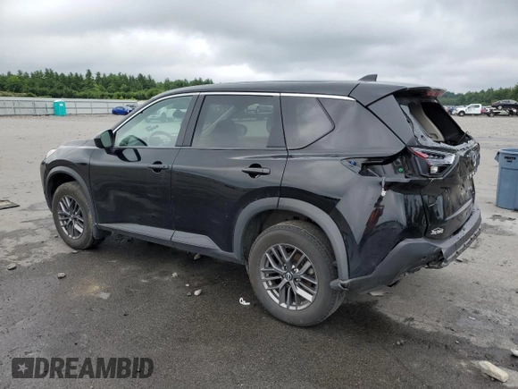 2023 Nissan Rogue S with VIN 5N1BT3AB8PC762983, listed as a Copart auction lot 64317934 with 34,652 mi miles and Salvage title. Bid and sale history available at DreamBid. Image 2.
