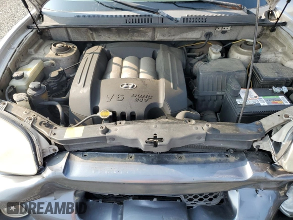 2003 Hyundai Santa Fe GLS with VIN KM8SC73DX3U391108, listed as a Copart auction lot 60356315 with 167,577 mi miles and Salvage title. Bid and sale history available at DreamBid. Image 12.