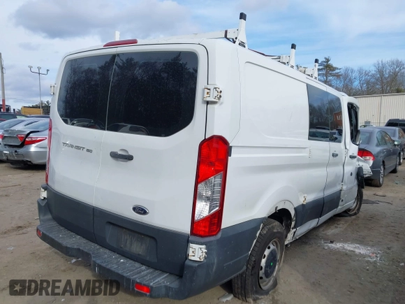 2015 Ford Transit Cargo with VIN 1FTNE1ZM1FKA69893, listed as a IAAI auction lot 41330596 with 234,974 mi miles. Bid and sale history available at carsss.com. Image 4.