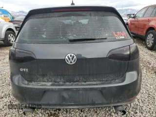 2015 Volkswagen Golf GTI SE with VIN 3VW5T7AU4FM047087, listed as a Copart auction lot 84506894 with 126,113 mi miles and Salvage Title. Bid and sale history available at carsss.com. Image 6.