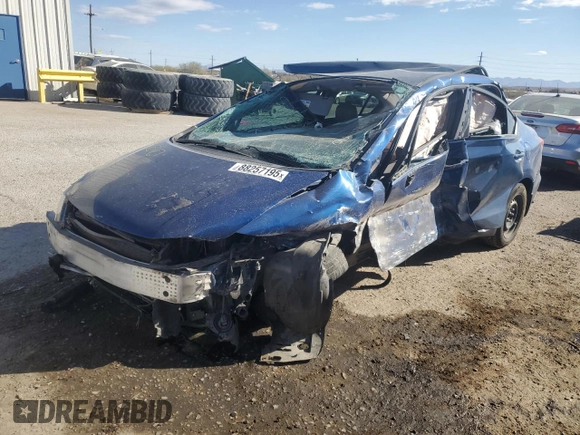 2014 Honda Civic LX z VIN 19XFB2F5XEE069182, wystawiony jako Copart lot #88257195 z przebiegiem Nie podano mil oraz Szkoda całkowita • Salvage title. Historia ofert i sprzedaży dostępna na DreamBid. Obrazek 1.