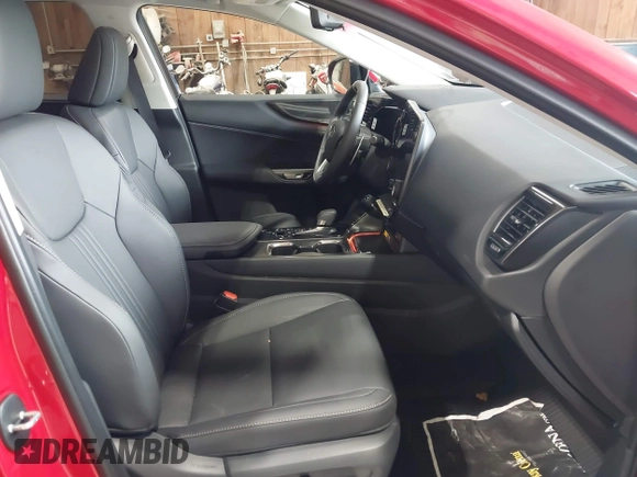 2025 Lexus NX 350 Premium z VIN 2T2GGCEZ5SC086994, wystawiony jako IAAI lot #42482143 z przebiegiem 169 mil mil oraz . Historia ofert i sprzedaży dostępna na DreamBid. Obrazek 5.