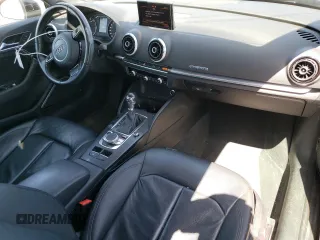 2015 Audi A3 2.0T Premium Plus with VIN WAU3FLFF6F1110043, listed as a Copart auction lot 52631475 with 80,467 mi miles and Salvage Title. Bid and sale history available at carsss.com. Image 8.