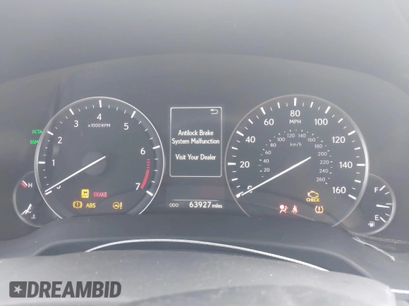 2016 Lexus RX 350 with VIN 2T2BZMCA6GC015849, listed as a IAAI auction lot 42277413 with 63,927 mi miles and . Bid and sale history available at DreamBid. Image 7.