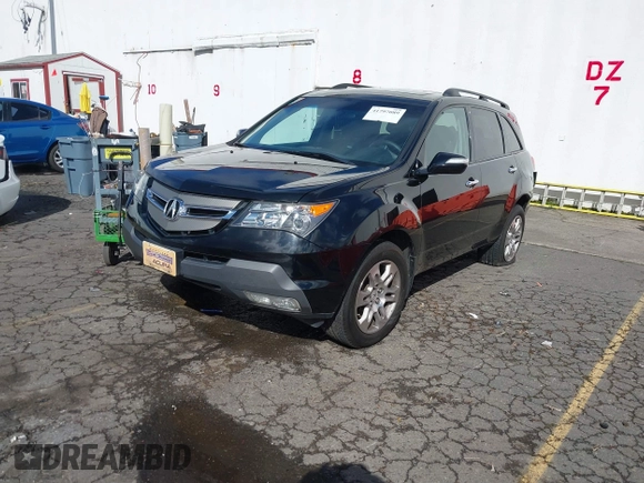 2007 Acura MDX with VIN 2HNYD28277H533455, listed as a IAAI auction lot 41797089 with 178,202 mi miles. Bid and sale history available at carsss.com. Image 17.