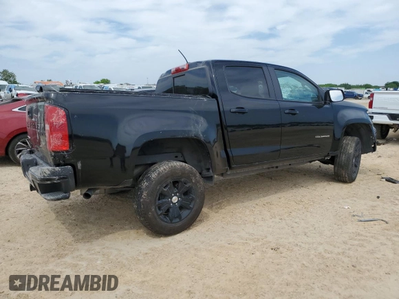 2021 Chevrolet Colorado 2WD LT with VIN 1GCGSCEN9M1291306, listed as a Copart auction lot 51780585 with 63,691 mi miles and Salvage Title. Bid and sale history available at DreamBid. Image 3.
