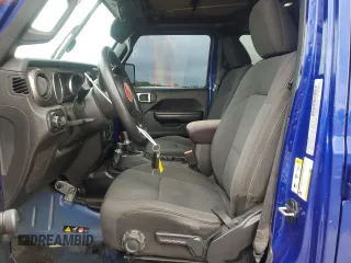 2018 Jeep Wrangler Unlimited Sport z VIN 1C4HJXDG8JW172632, wystawiony jako Copart lot #60714375 z przebiegiem 81 690 mil mil oraz Szkoda całkowita • Salvage title. Historia ofert i sprzedaży dostępna na DreamBid. Obrazek 7.