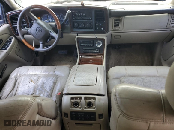 2002 Cadillac Escalade with VIN 1GYEK63N62R247073, listed as a Copart auction lot 60094005 with 196,056 mi miles and Clean title. Bid and sale history available at DreamBid. Image 8.