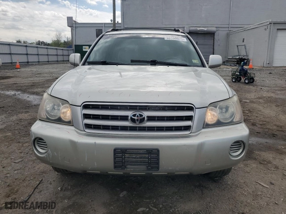 2003 Toyota Highlander with VIN JTEGF21A330091748, listed as a Copart auction lot 53158075 with 176,134 mi miles and Salvage Title. Bid and sale history available at carsss.com. Image 5.